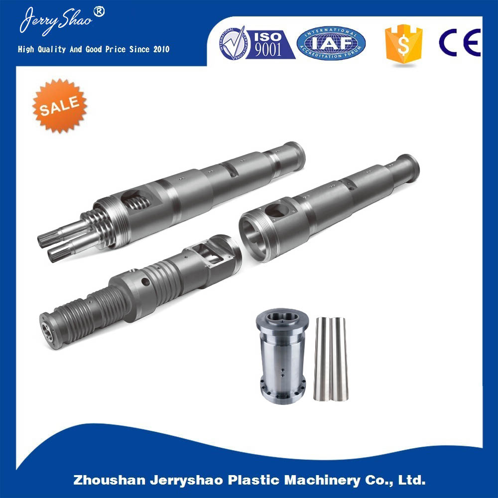 Tapered twin screw