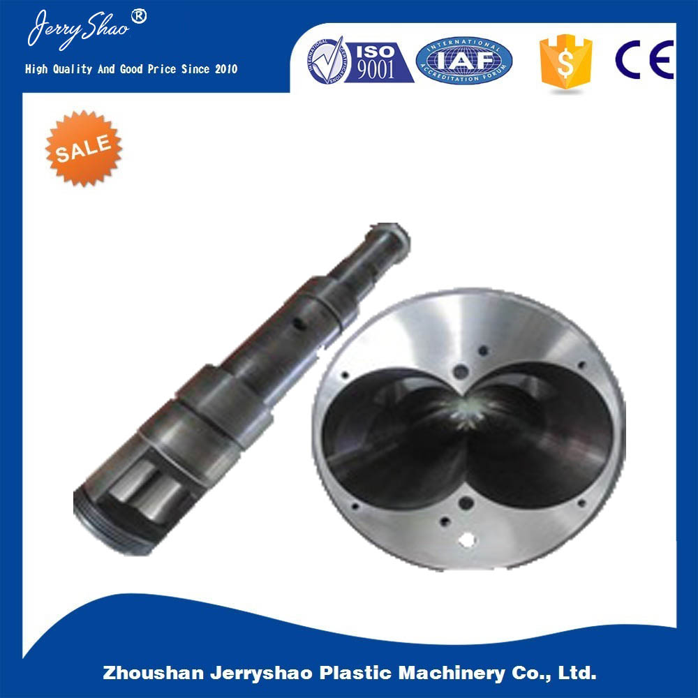 Tapered twin screw
